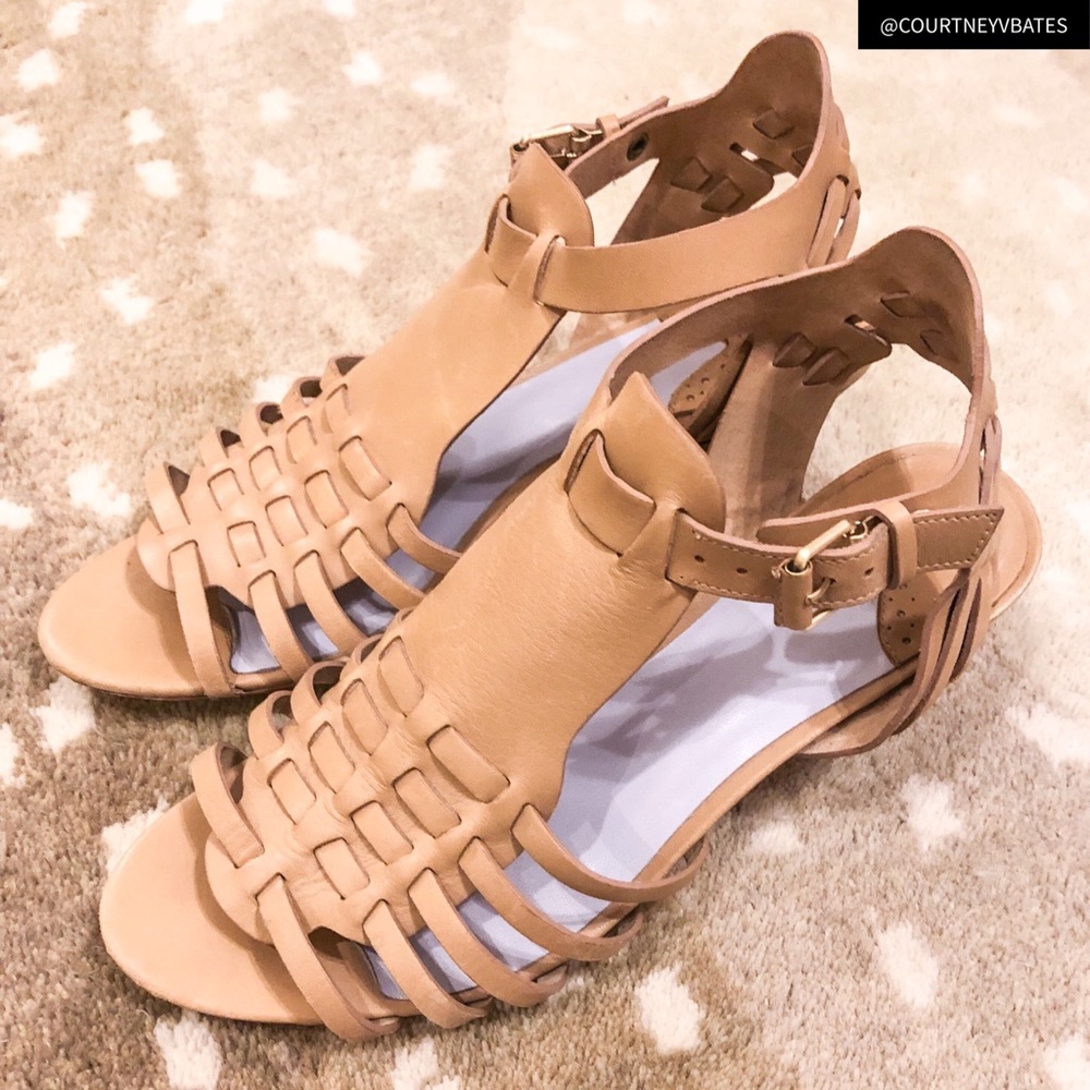 Johnston & Murphy Leather Wedges